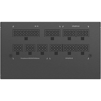  Блок питания Gigabyte GP-UD850GM ATX 850W 80+ gold 24+2x(4+4) pin APFC 120mm fan 8xSATA Cab Manag RTL 