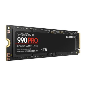  SSD Samsung 990 PRO MZ-V9P1T0BW 1TB, M.2(22x80mm), NVMe 2.0, PCIe 4.0 x4, V-NAND TLC, R/W 7450/6900MB/s 
