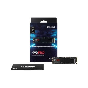  SSD Samsung 990 PRO MZ-V9P1T0BW 1TB, M.2(22x80mm), NVMe 2.0, PCIe 4.0 x4, V-NAND TLC, R/W 7450/6900MB/s 