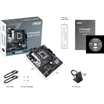  Материнская плата Asus Prime H610M-A WiFi D4 