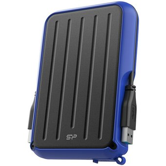 Внешний HDD Silicon Power Armor A66 SP040TBPHD66LS3B 4TB, 2.5", USB 3.2, Синий 