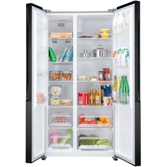  Холодильник Weissgauff WSBS 509 NFBX Inverter черный 