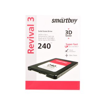  SSD SmartBuy Revival 3, box (SB240GB-RVVL3-25SAT3) 2.5" 240GB Sata3 