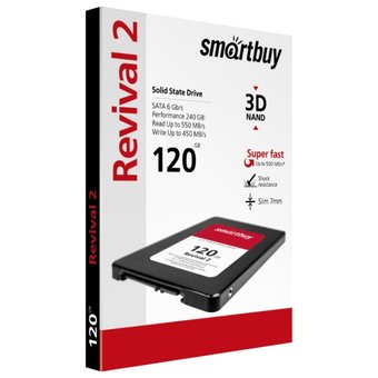  SSD SmartBuy Revival 3, box (SB120GB-RVVL3-25SAT3) 2.5" 120GB Sata3 