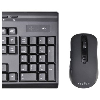  Клавиатура и мышь Oklick 280M Wireless, Black, USB, Multimedia 