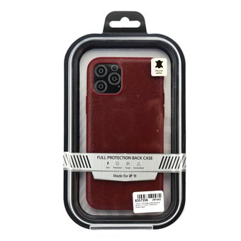 Чехол-накладка KAJSA для iPhone 11 luxe collection (бургунди) 