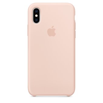  Чехол Silicone Case HC для iPhone X/XS (Sand Pink) 