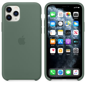  Чехол Silicone Case HC для iPhone 11 Pro (Pine Green) 