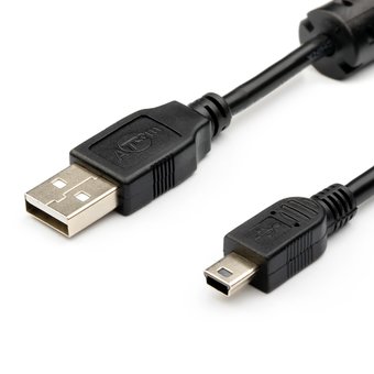  Кабель Atcom USB 2.0 AM/Mini USB (5 pin) 1.8m 