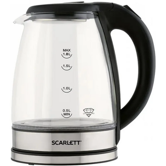  Чайник SCARLETT SC-EK27G88 стекло/черный 