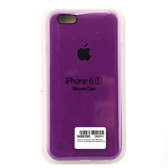  Чехол Silicone Case 360 для iPhone 6/6S (Фиолетовый)(45) 