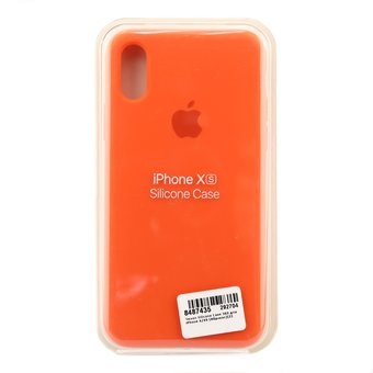  Чехол Silicone Case 360 для iPhone X/XS (Абрикос)(2) 