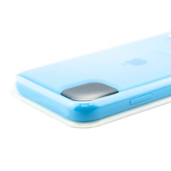  Чехол Silicone Case 360 для iPhone 11 (Голублой)(16) 