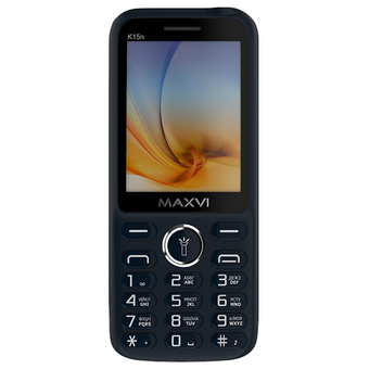  Мобильный телефон Maxvi K15n Blue 