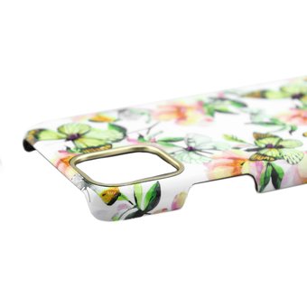  Чехол-накладка Kingxbar со стразами Swarovski для iPhone 11 Pro цветы с бабочками 