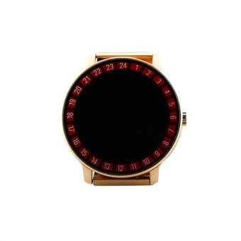  Смарт-часы R88 (mirror screen, metal belt) розовое золото 