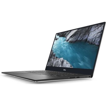  Ноутбук Dell XPS 15 (7590-6671) Core i7 9750H/16Gb/SSD1Tb/nVidia GeForce GTX 1650 4Gb/15.6"/OLED/UHD (3840x2160)/Win10 Pro 64/silver/WiFi/BT/ 