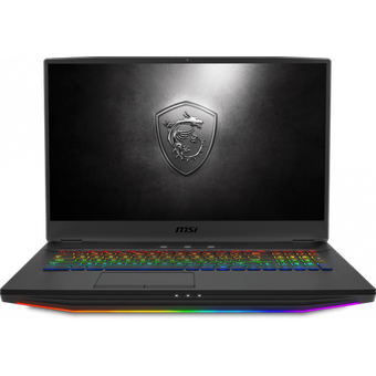  Ноутбук MSI GT76 Titan 9SG-022RU 9S7-17H212-022 i7 9750H/64Gb/1Tb/SSD512Gb/nVidia GeForce RTX 2080 8Gb/17.3"/UHD (3840x2160)/Windows 10/black 