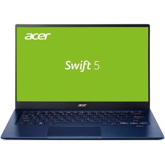  Ультрабук Acer Swift 5 SF514-54T-59VD NX.HHUER.004 i5 1035G1/8Gb/SSD256Gb/Intel UHD Graphics/14"/IPS/Touch/FHD (1920x1080)/Windows 10/blue 