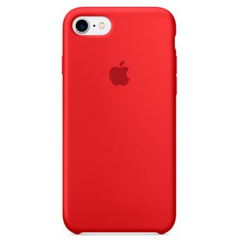  Чехол Silicone Case для iPhone 7/8 (Красный) (14) 