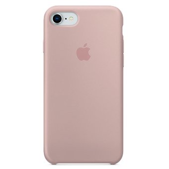  Чехол Silicone Case для iPhone 7/8 (Пудровый)(19) 