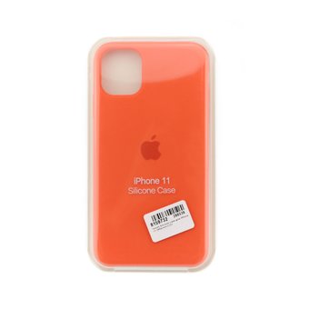  Чехол Silicone Case для iPhone 11 (Абрикос) (2) 