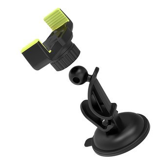  Автомобильный держатель HOCO CA40 Refined suction cup base in-car dashboard black＆yellow 