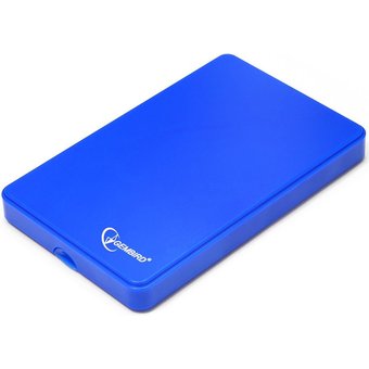  Корпус для HDD/SSD 2.5" SATA3 USB2.0 Gembird EE2-U2S-40P-B, синий, пластик 