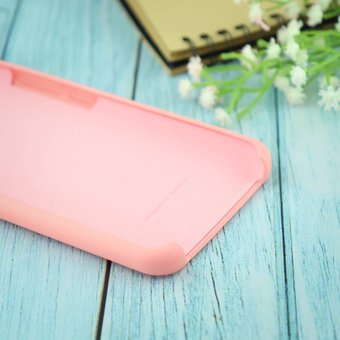  Чехол Silicone case для Xiaomi Redmi 8A розовый(12) 