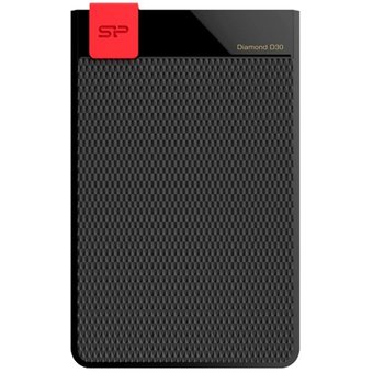  Внешний HDD Silicon Power Diamond D30, чёрный (SP010TBPHDD3SS3K) 2.5" 1.0TB USB3.1 