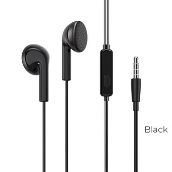  Наушники Borofone BM40 Sage universal earphones with mic, black 