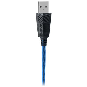  Гарнитура игровая SVEN AP-U980MV, черный-синий (USB, LED, 7.1) 