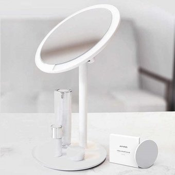  Зеркало для макияжа Xiaomi Amiro Lux High Color, White 