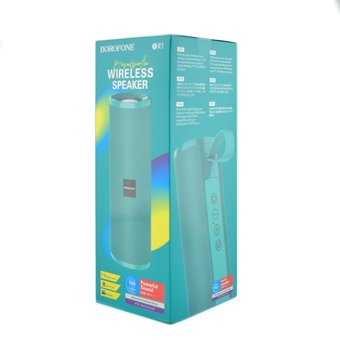  Портативная колонка Borofone BR1 Beyond sportive peacock blue 