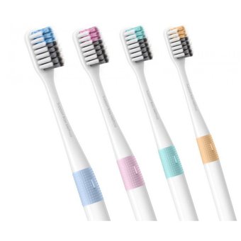  Набор зубных щеток Xiaomi Doctor B Bass Method Toothbrush (4 шт.) (NUN4006RT) 