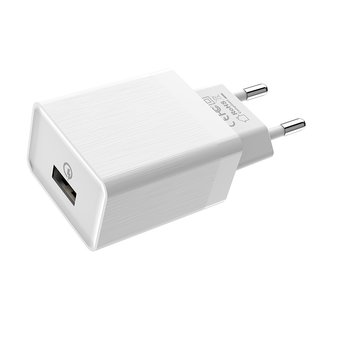  СЗУ Borofone BA17A 5V/3A 1USB Centrino single port QC3.0 , white 