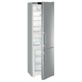  УЦ Холодильник Liebherr Cef 4025 серебристый, после ремонта, печать в гарталоне, мелкие царапины на защитной плёнке, упаковка нарушена 