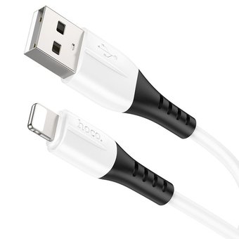  Дата-кабель HOCO X82 lightning 1м (белый) 