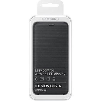 Чехол (флип-кейс) Samsung для Samsung Galaxy S9 LED View Cover черный (EF-NG960PBEGRU) 