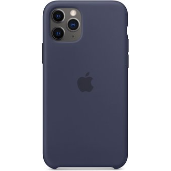  Чехол (клип-кейс) Apple для Apple iPhone 11 Pro Silicone Case темно-синий (MWYJ2ZM/A) 