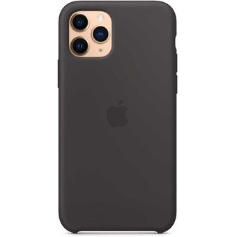  Чехол (клип-кейс) Apple для Apple iPhone 11 Pro Max Silicone Case черный (MX002ZM/A) 