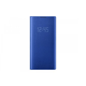  Чехол (флип-кейс) Samsung для Samsung Galaxy Note 10+ LED View Cover синий (EF-NN975PLEGRU) 