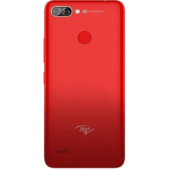  Смартфон ITEL A46 Fiery Red (ITL-A46-FIRE) 