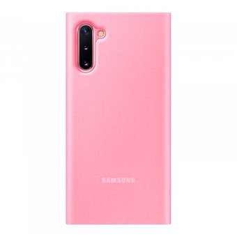  Чехол (флип-кейс) Samsung для Samsung Galaxy Note 10 LED View Cover розовый (EF-NN970PPEGRU) 