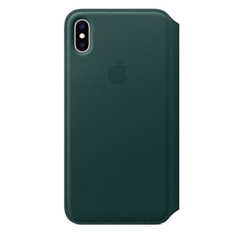  Чехол (флип-кейс) Apple для Apple iPhone XS Max Leather Folio темно-зеленый (MRX42ZM/A) 