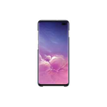  Чехол (клип-кейс) Samsung для Samsung Galaxy S10+ LED Cover черный (EF-KG975CBEGRU) 