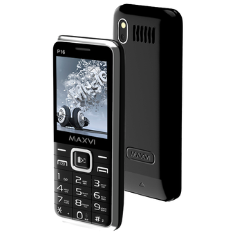  Мобильный телефон Maxvi P16 Black 