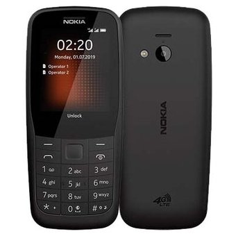  Мобильный телефон Nokia 220 DS Black (TA-1155) 