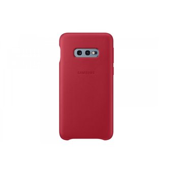  Чехол (клип-кейс) Samsung для Samsung Galaxy S10e Leather Cover красный (EF-VG970LREGRU) 