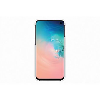  Чехол (клип-кейс) Samsung для Samsung Galaxy S10e Pattern Cover белый/желтый (EF-XG970CWEGRU) 